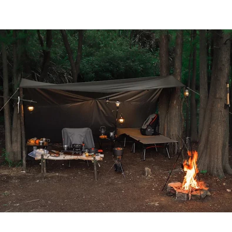 Aluminium Alloy Camping Cookware Tripod | Folding Pot Stand — product image 5