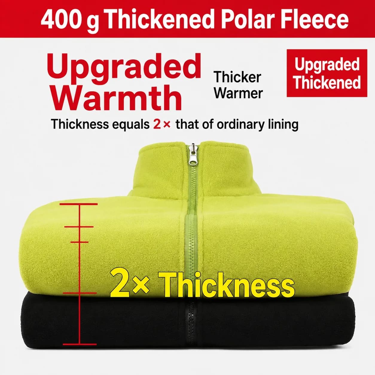 Fleece-Lined Outdoor Jacket | Warm Casual Travel Outerwear — product image 5