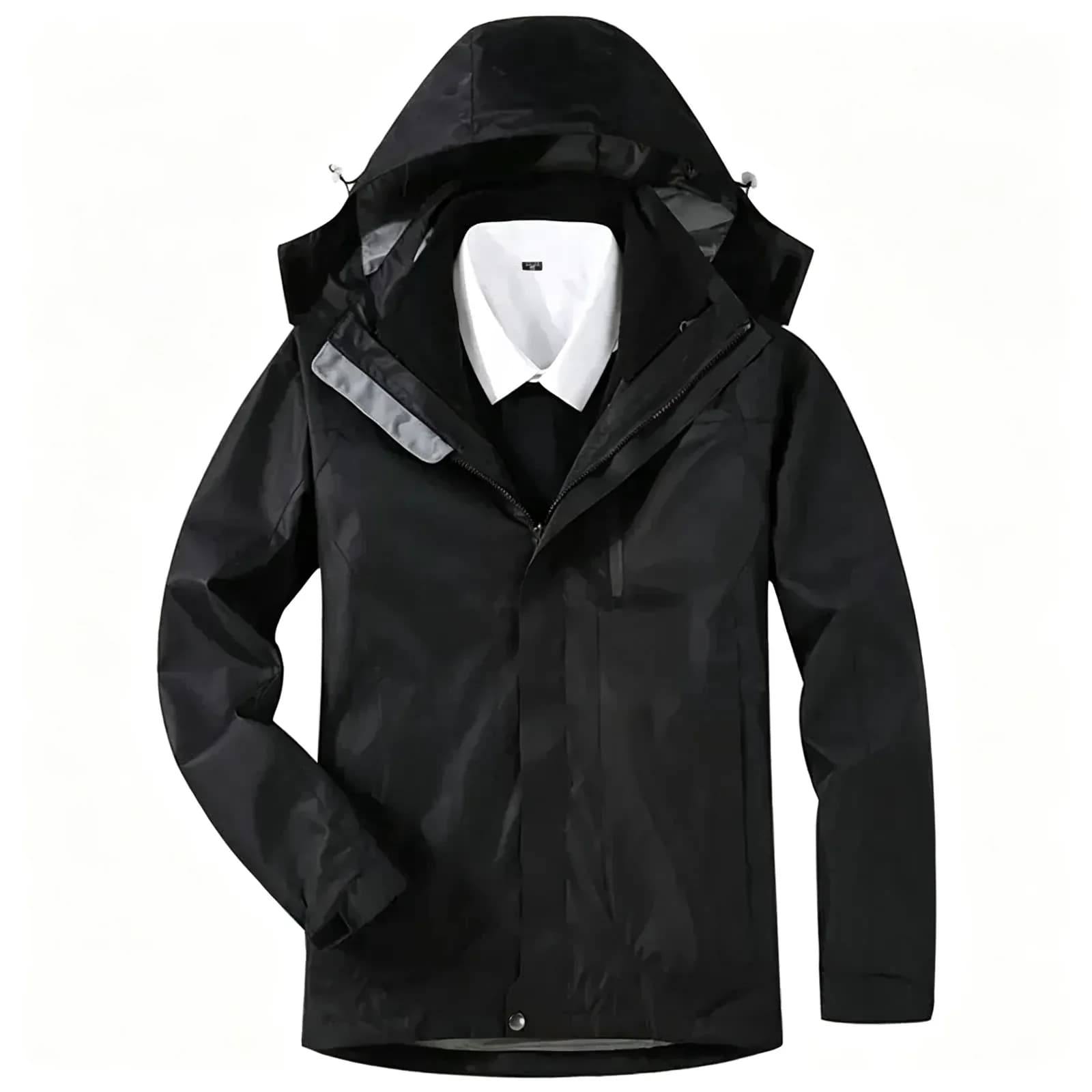 Fleece-Lined Outdoor Jacket | Warm Casual Travel Outerwear — product image 9
