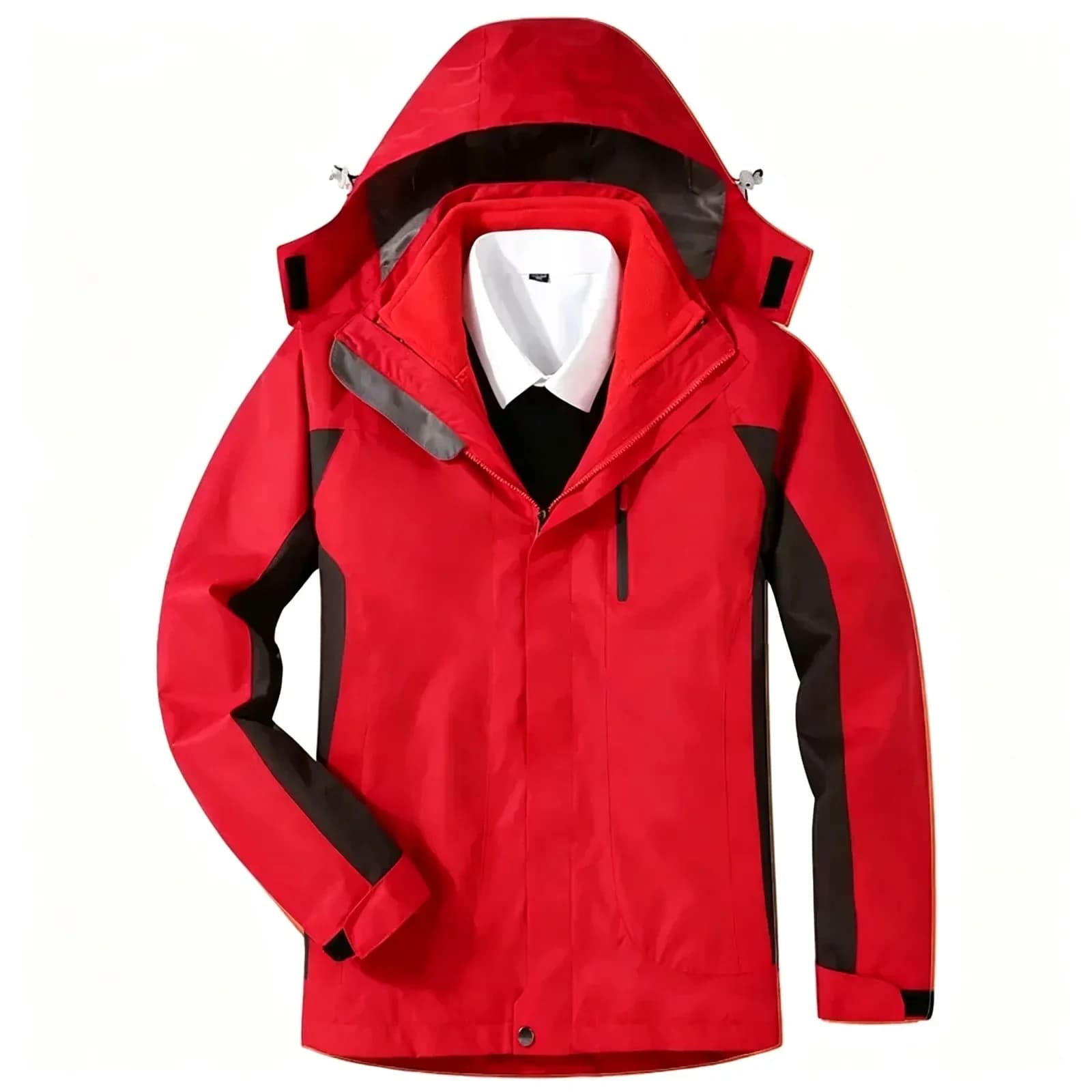 Fleece-Lined Outdoor Jacket | Warm Casual Travel Outerwear — product image 11