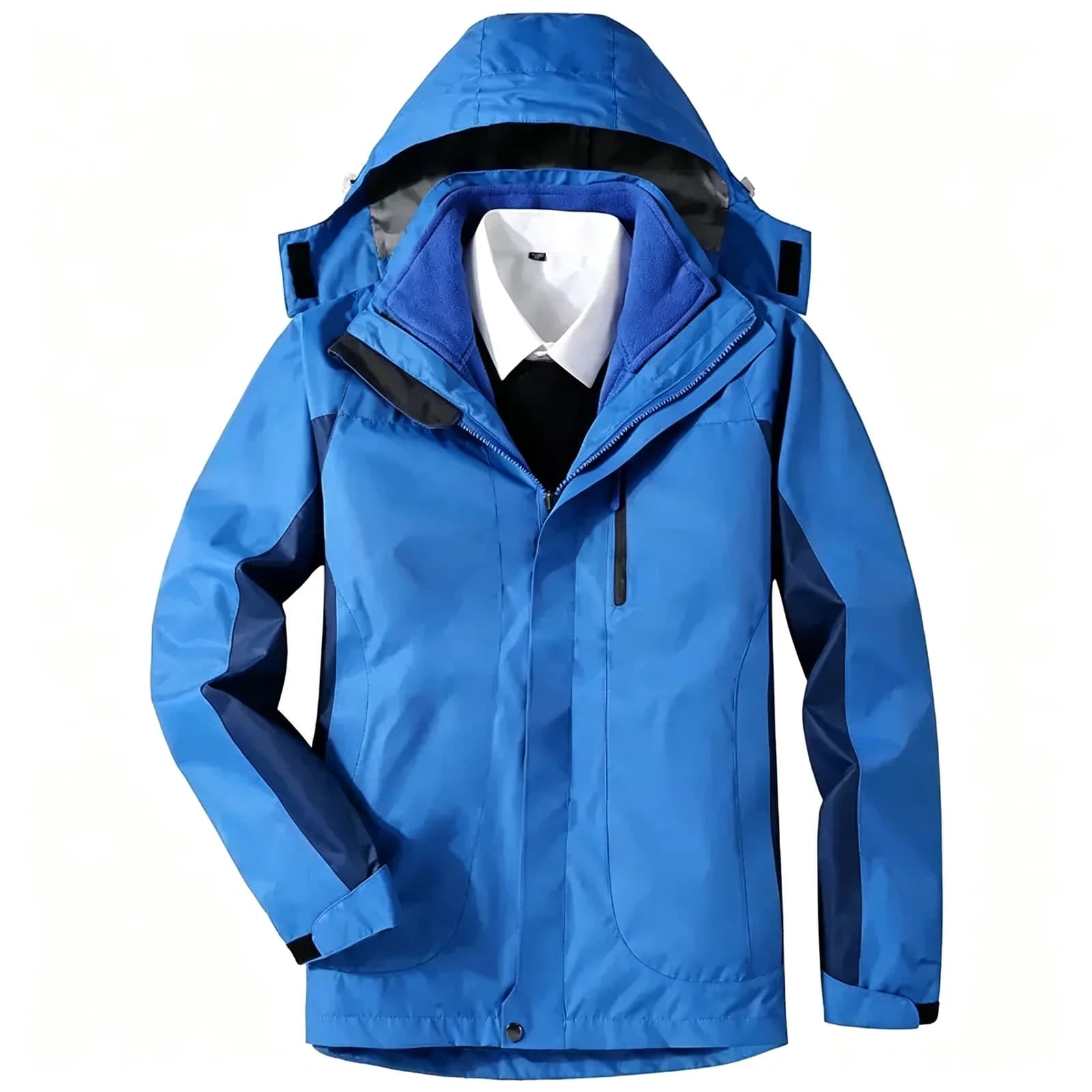 Fleece-Lined Outdoor Jacket | Warm Casual Travel Outerwear — product image 12