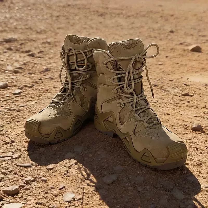 Waterproof Tactical Hiking Boots | Suede Leather Trekking Shoes — product image 3