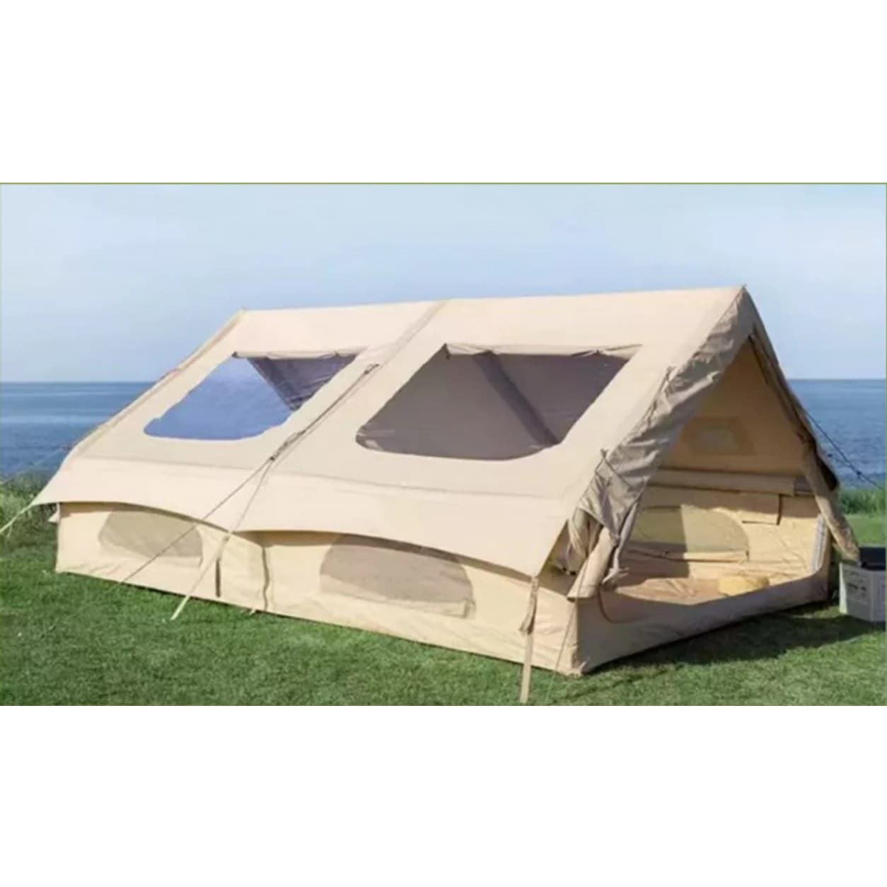 Starry-Sky Inflatable Tent | 6.3, 9 & 12 m² Khaki Models — Product image 4