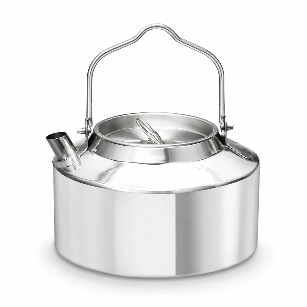 Stainless Steel Camping Kettle | 288 g Portable Outdoor Kettle