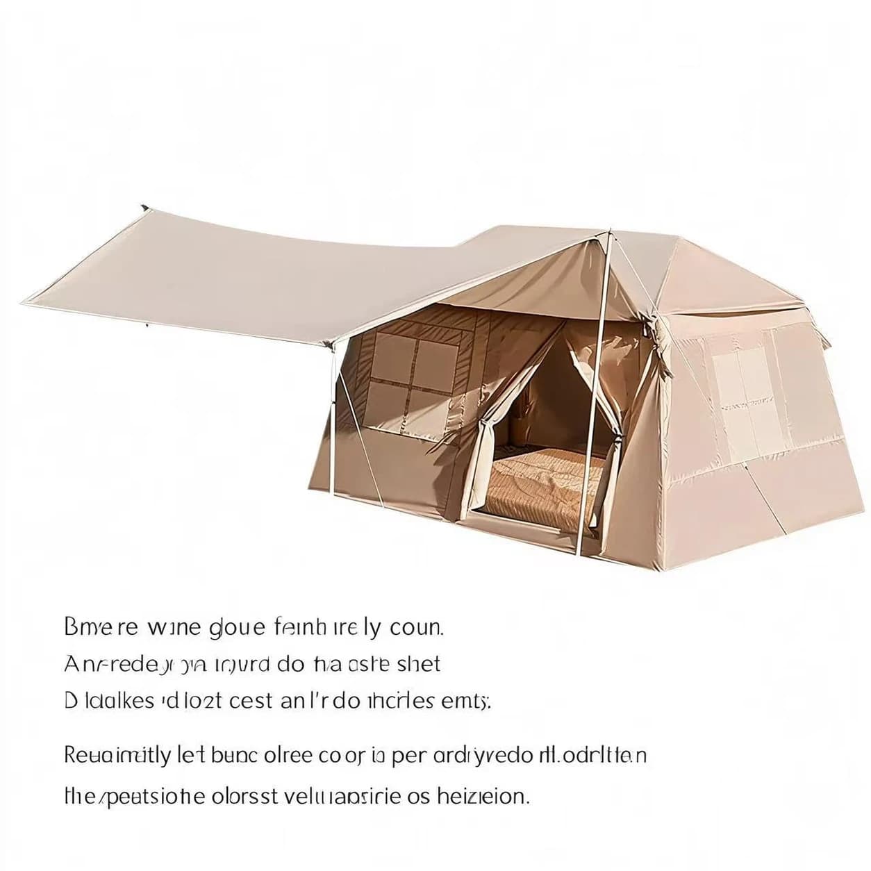 Inflatable Tent with Dual Awning | 13.86 m² Outdoor Shelter — Product image 6 Inflatable Tent with Dual Awning | 13.86 m² Outdoor Shelter — Product image 6