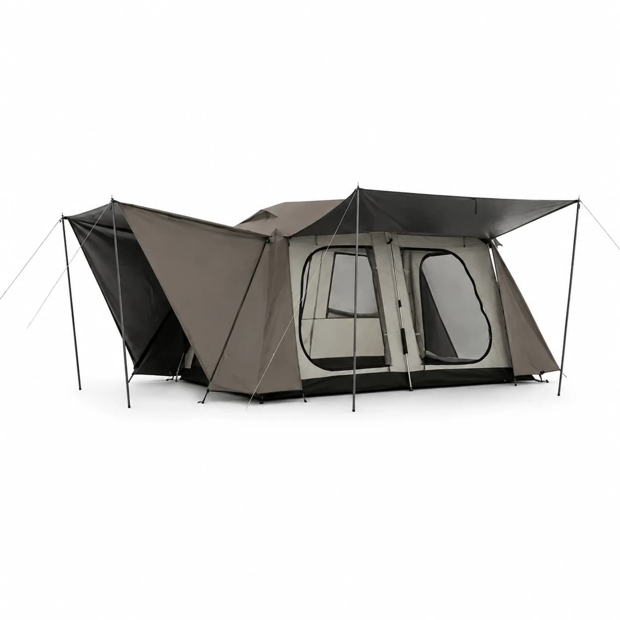 420 cm Villa Camping Tent | 150D Blackout Family Shelter