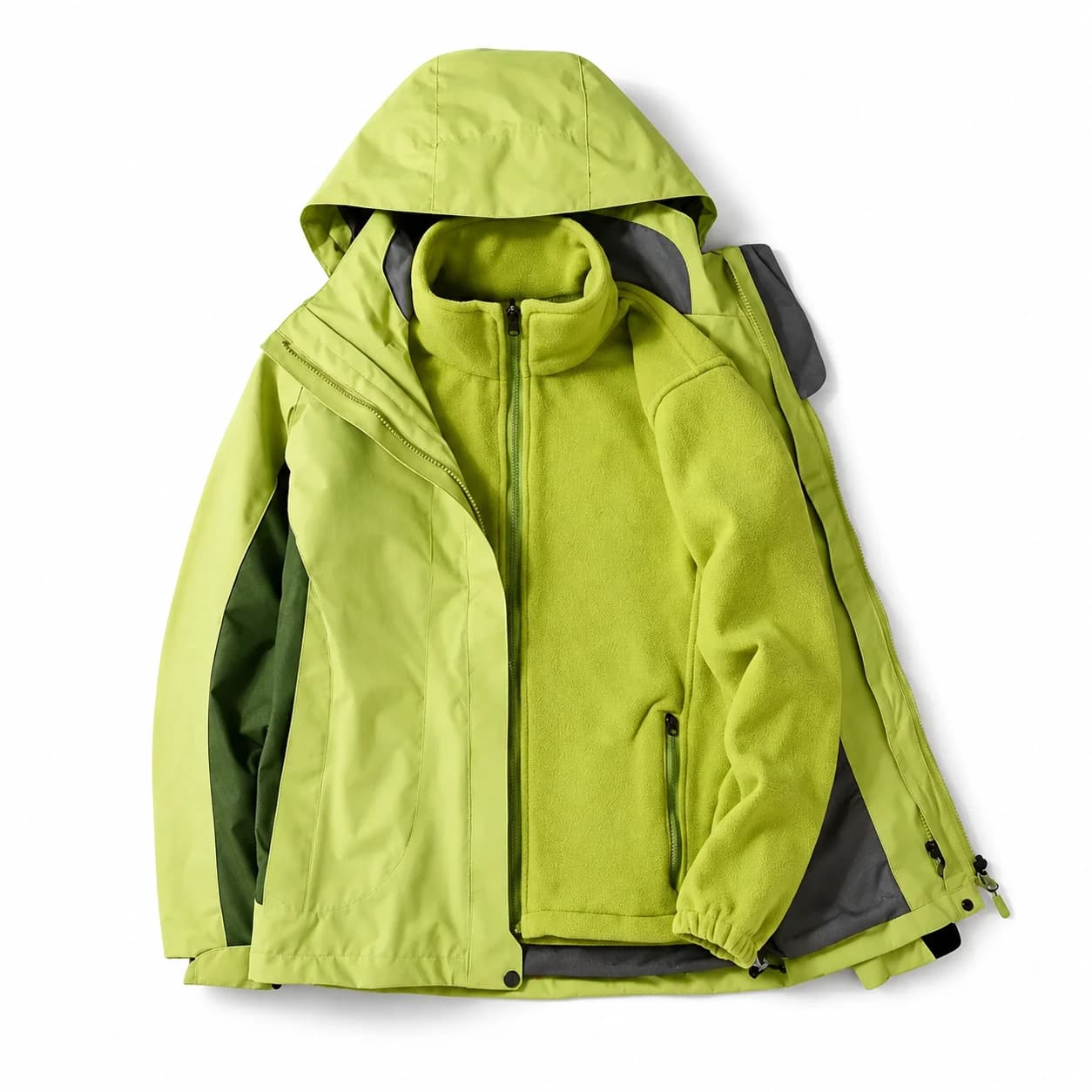 Fleece-Lined Outdoor Jacket | Warm Casual Travel Outerwear