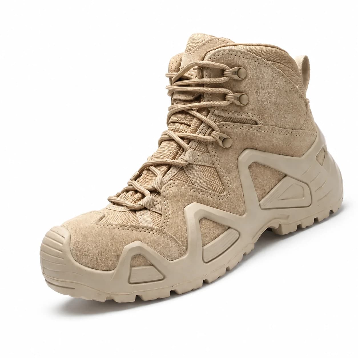 Waterproof Tactical Hiking Boots | Suede Leather Trekking Shoes
